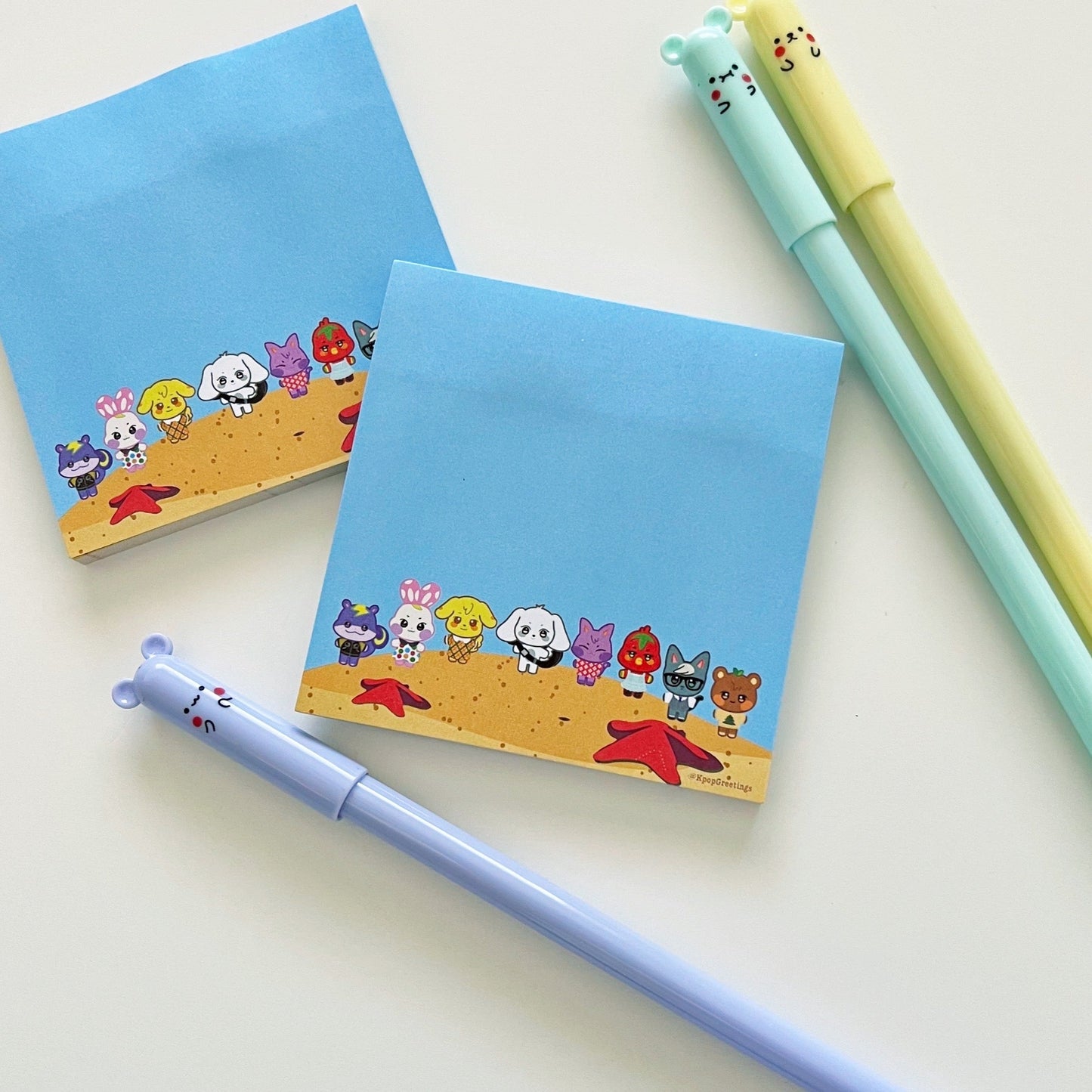 Aniteez Crossing Sticky Notes