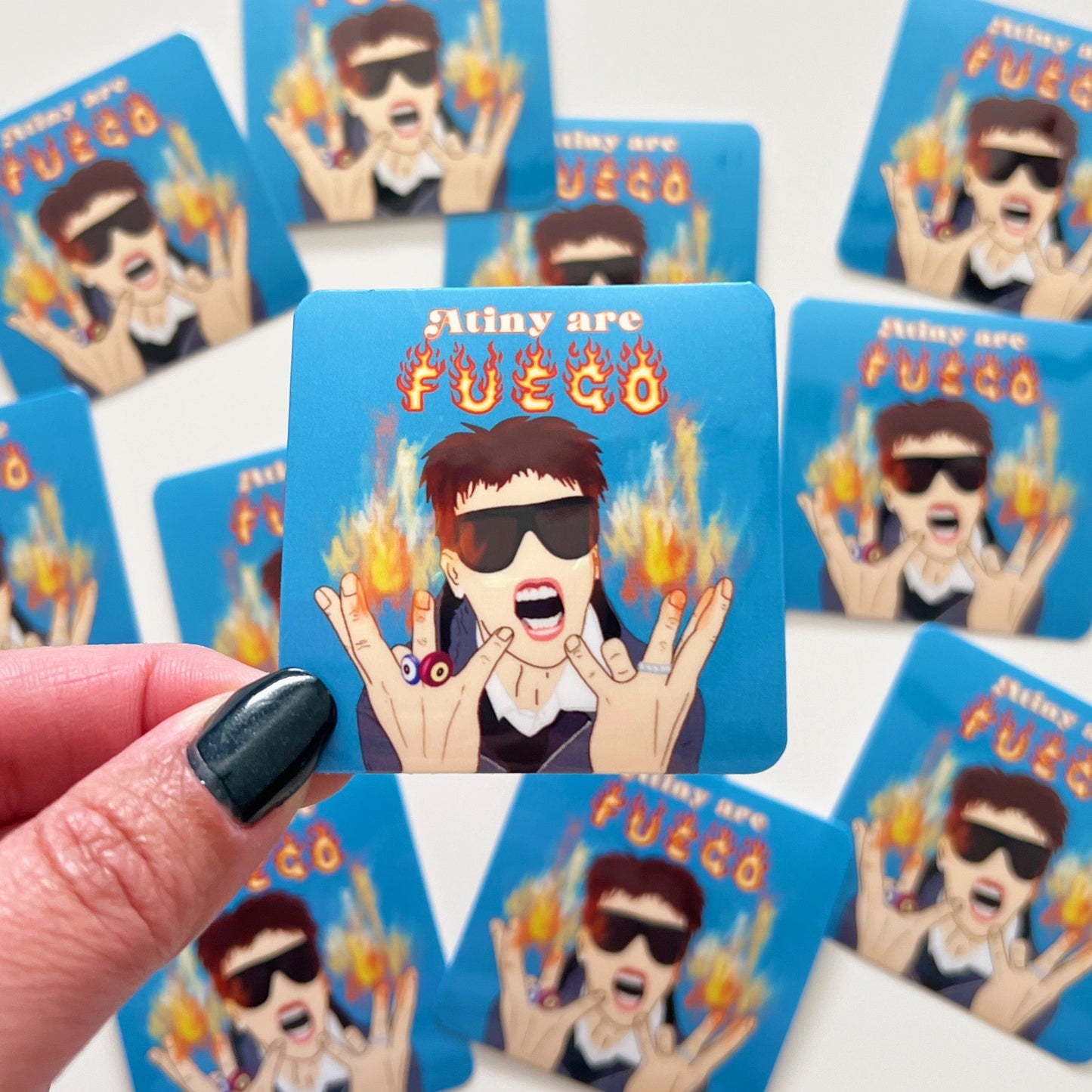 Ateez "BAD" Stickers