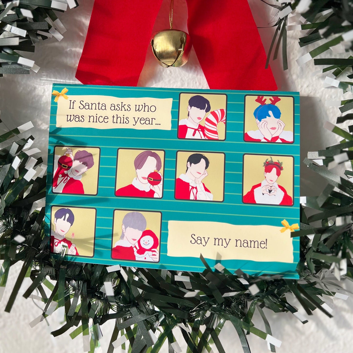 Ateez "Say My Name" Holiday Card