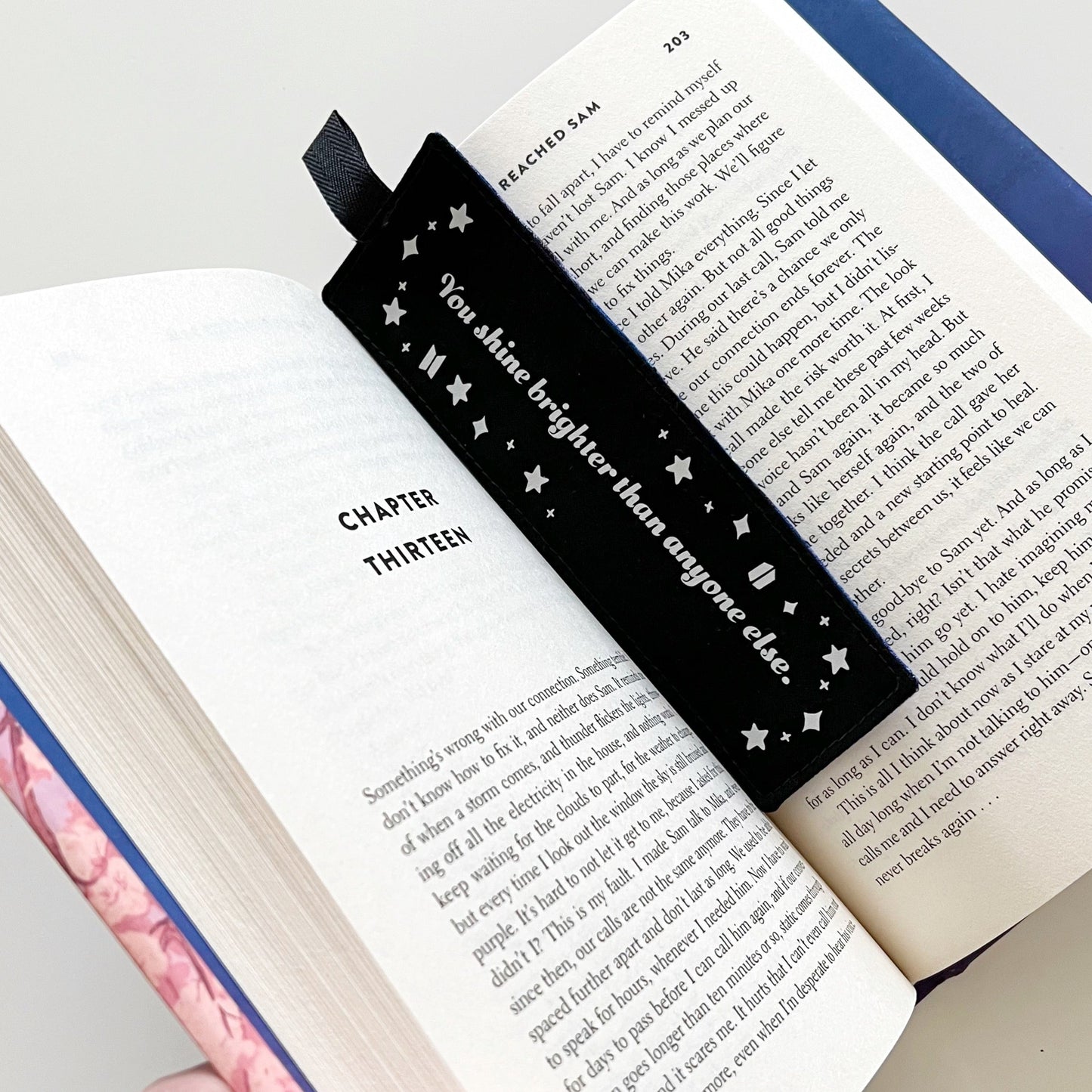 BTS Mikrokosmos Handmade Fabric Bookmarks