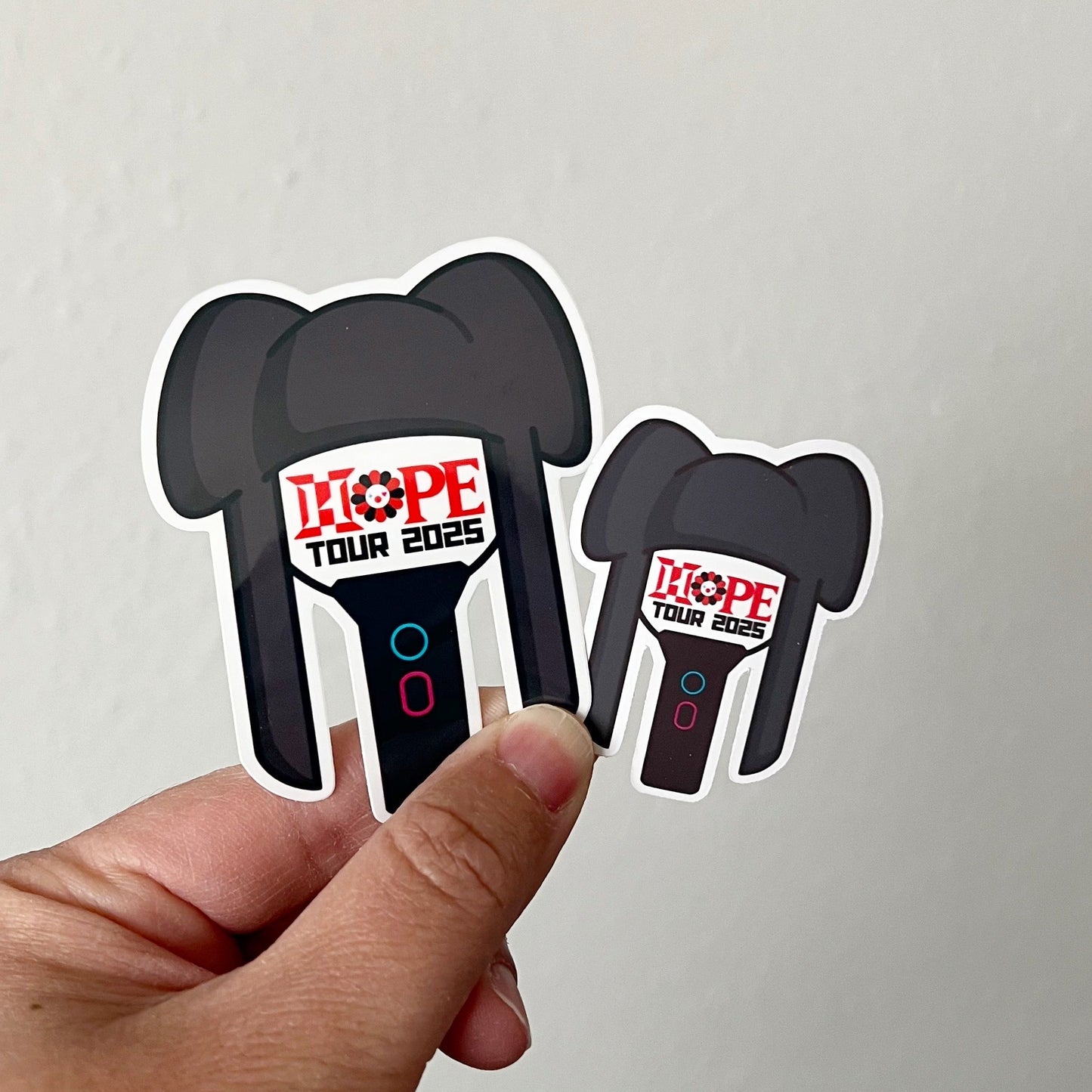 Hope On The Stage Tour Matte Concert Freebie Stickers