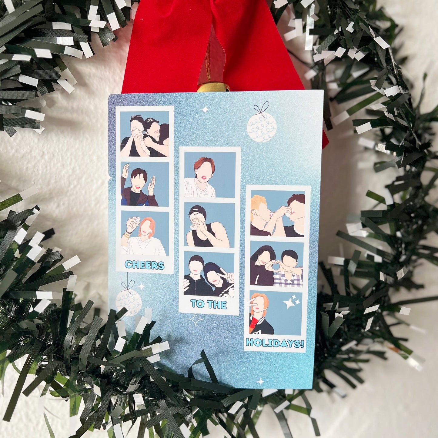 Seventeen "Cheers to the Holidays!" Holiday Card