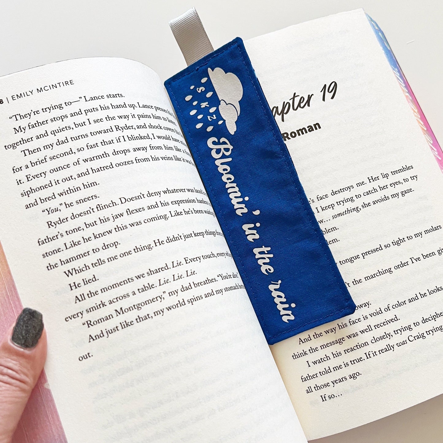 SKZ 0801 Handmade Fabric Bookmarks