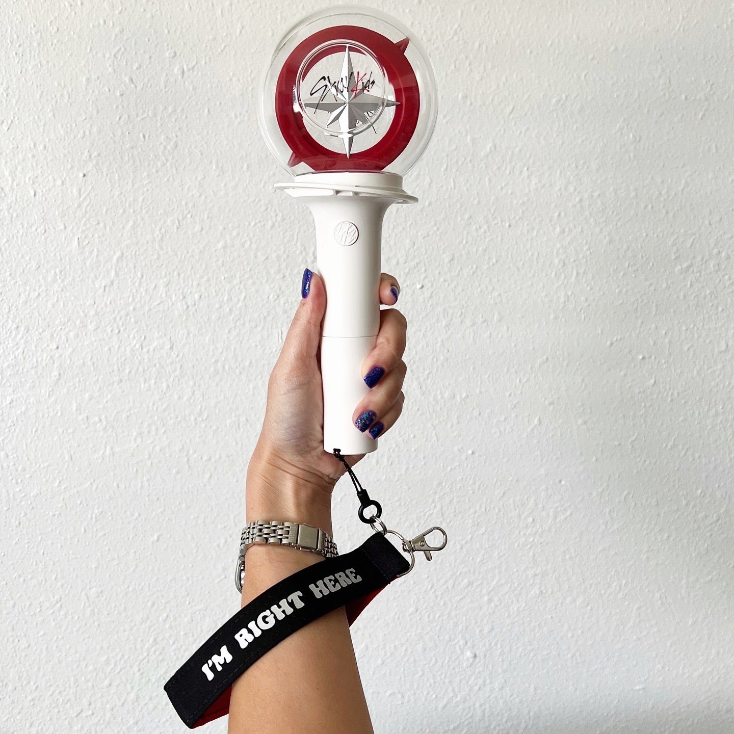 SKZ 0801 Handmade Lanyard Keychain + Lightstick Strap