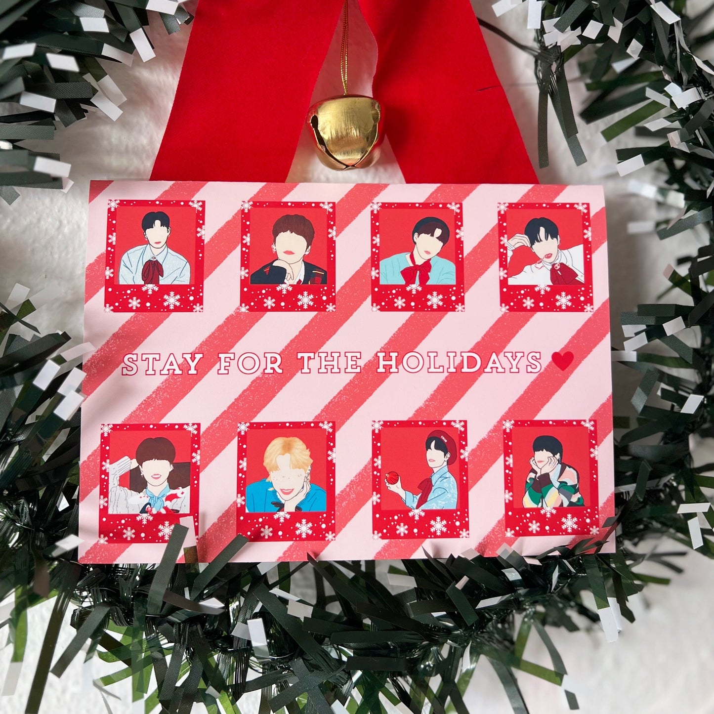 Stray Kids OT8 24 to 25 Holiday Cards