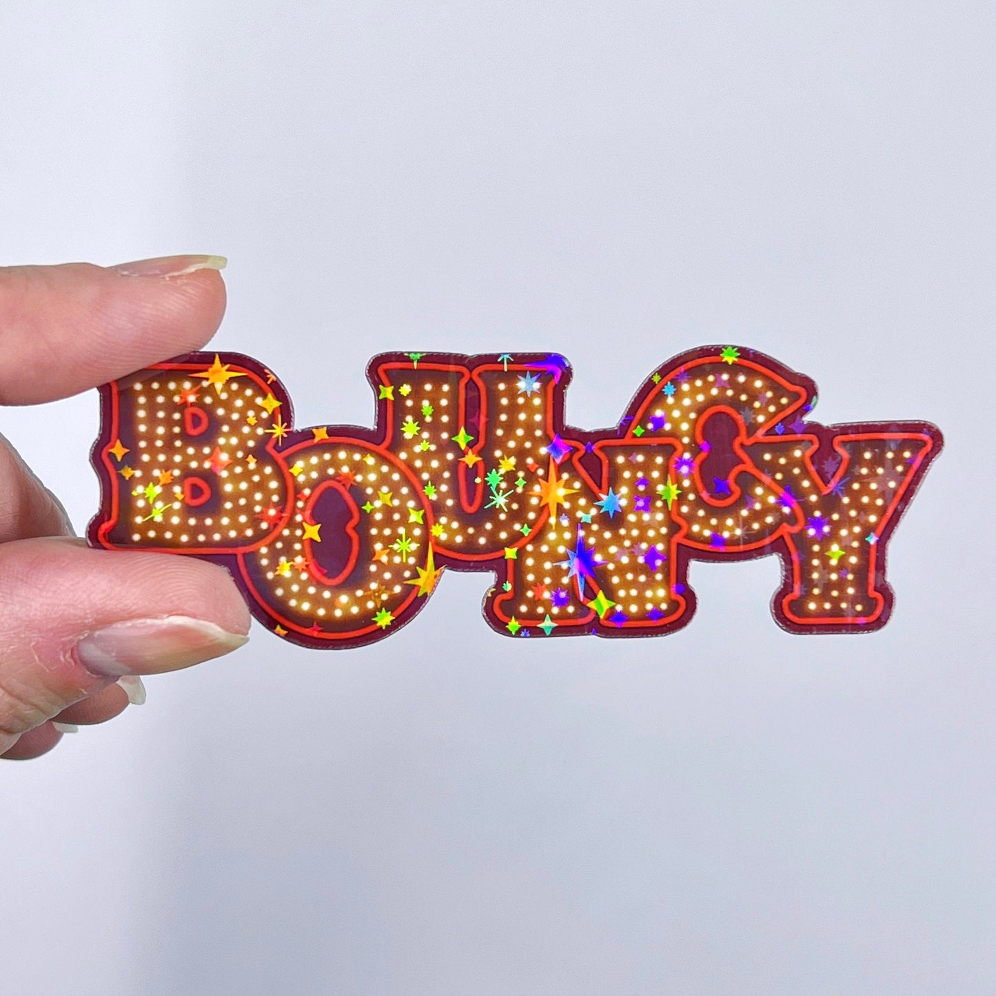 Ateez Bouncy Holographic Vinyl Sticker