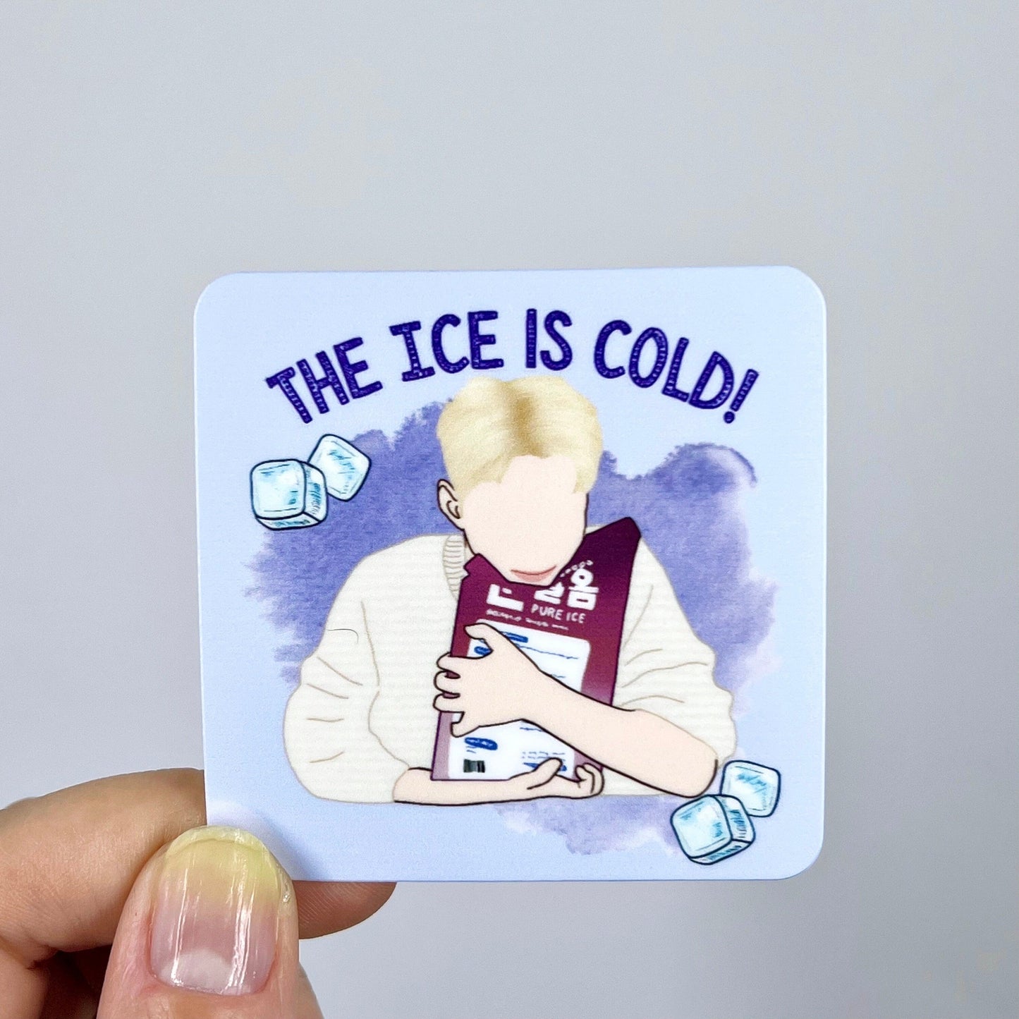 Hoshi "The Ice is Cold!" Vinyl Sticker