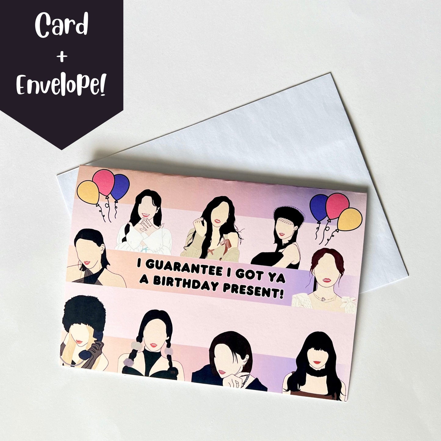 TWICE Moonlight Sunrise Birthday Card with Envelope