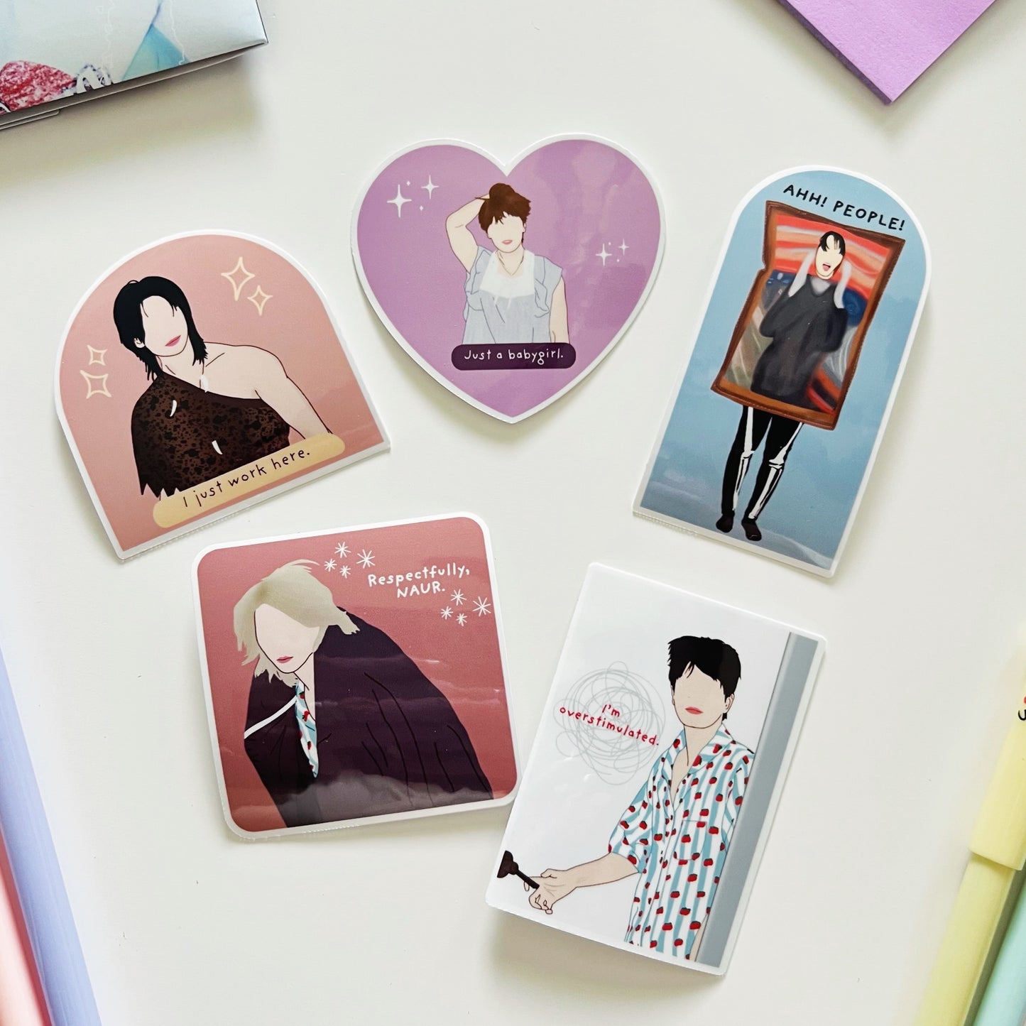 SKZ Code Vinyl Stickers
