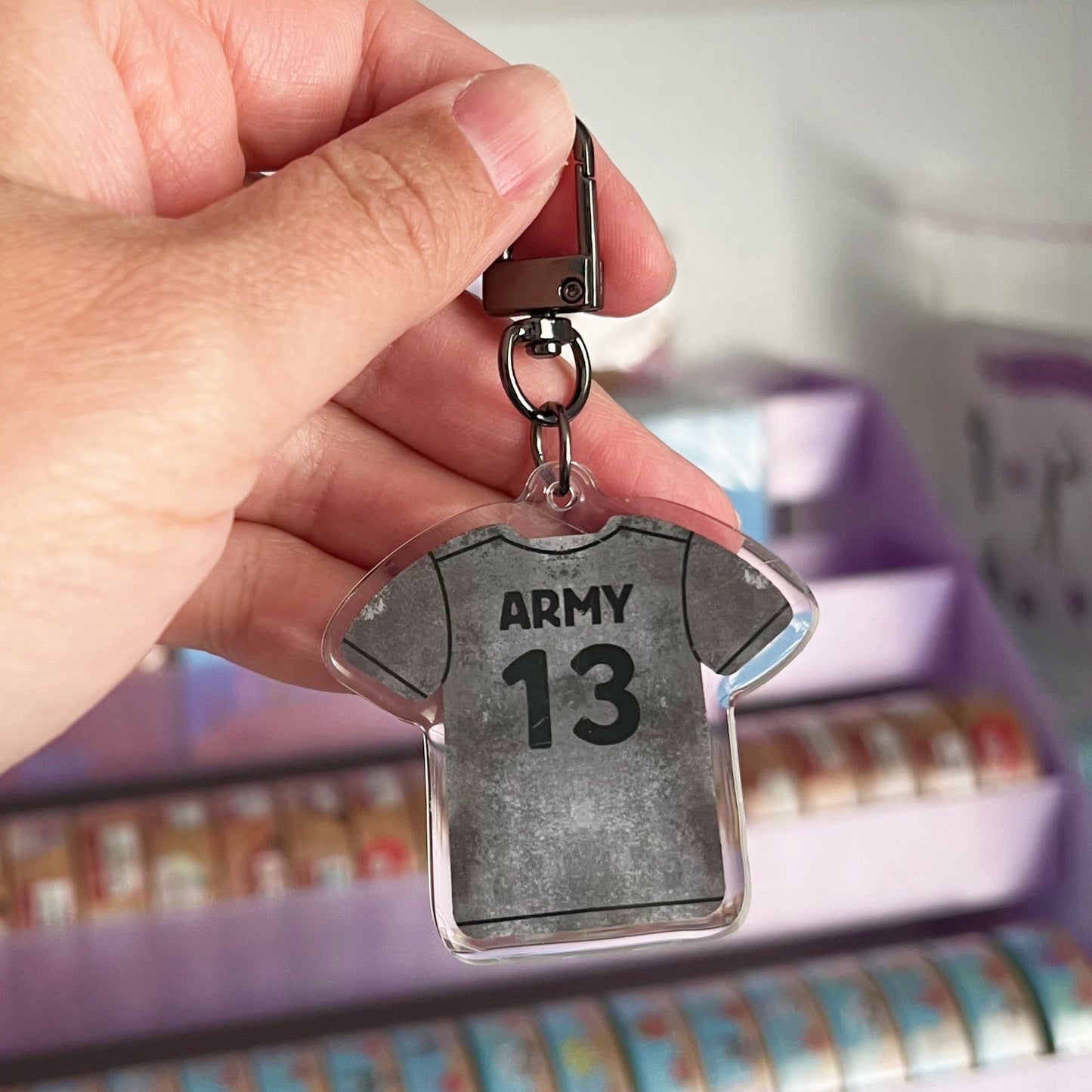 ARMY 13 Jersey Acrylic Keychain