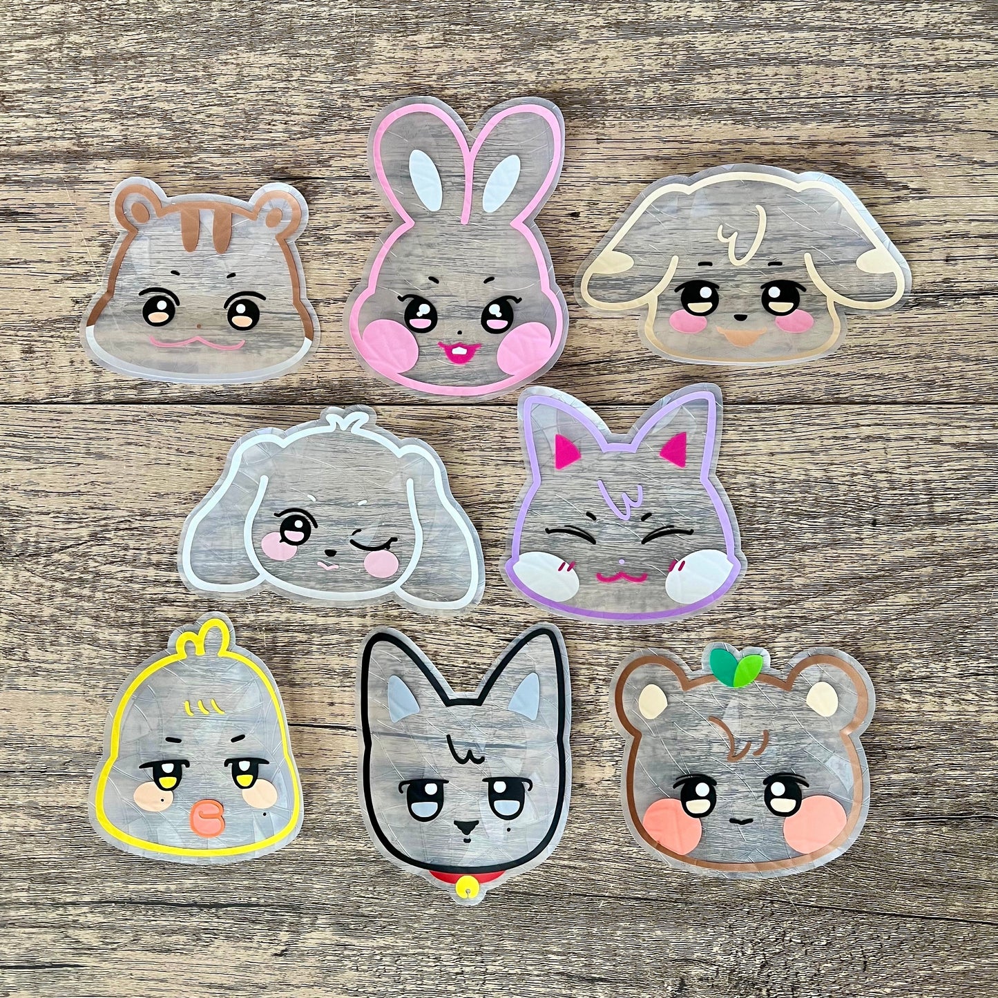 ANITEEZ Suncatcher Window Decals