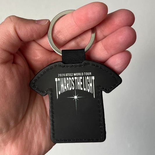 Ateez 2024 T-Shirt Tour Keychain