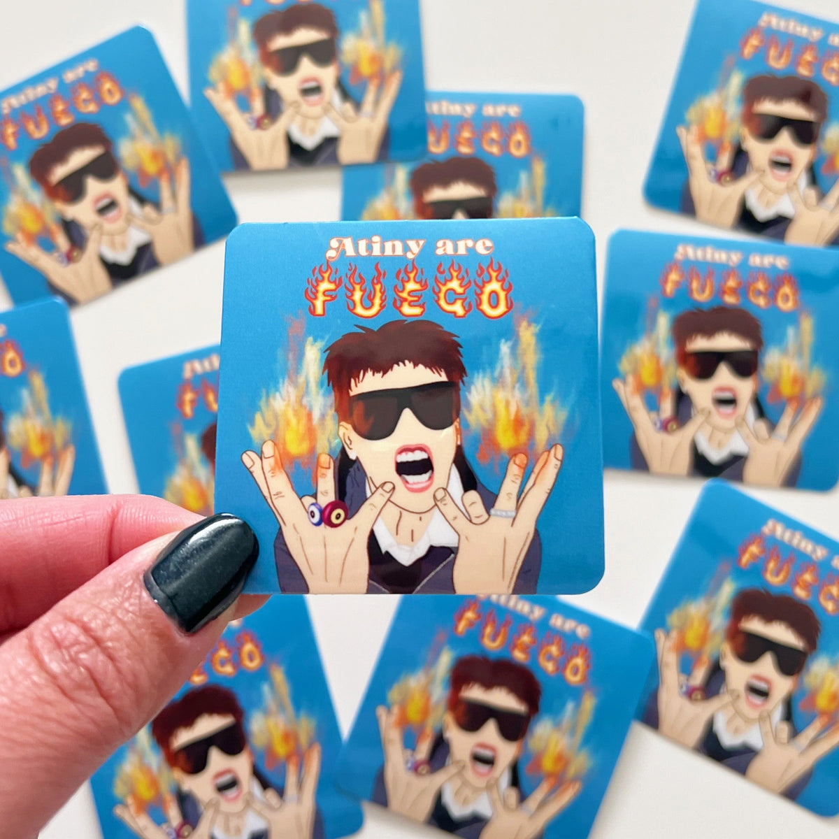 Ateez "BAD" Stickers