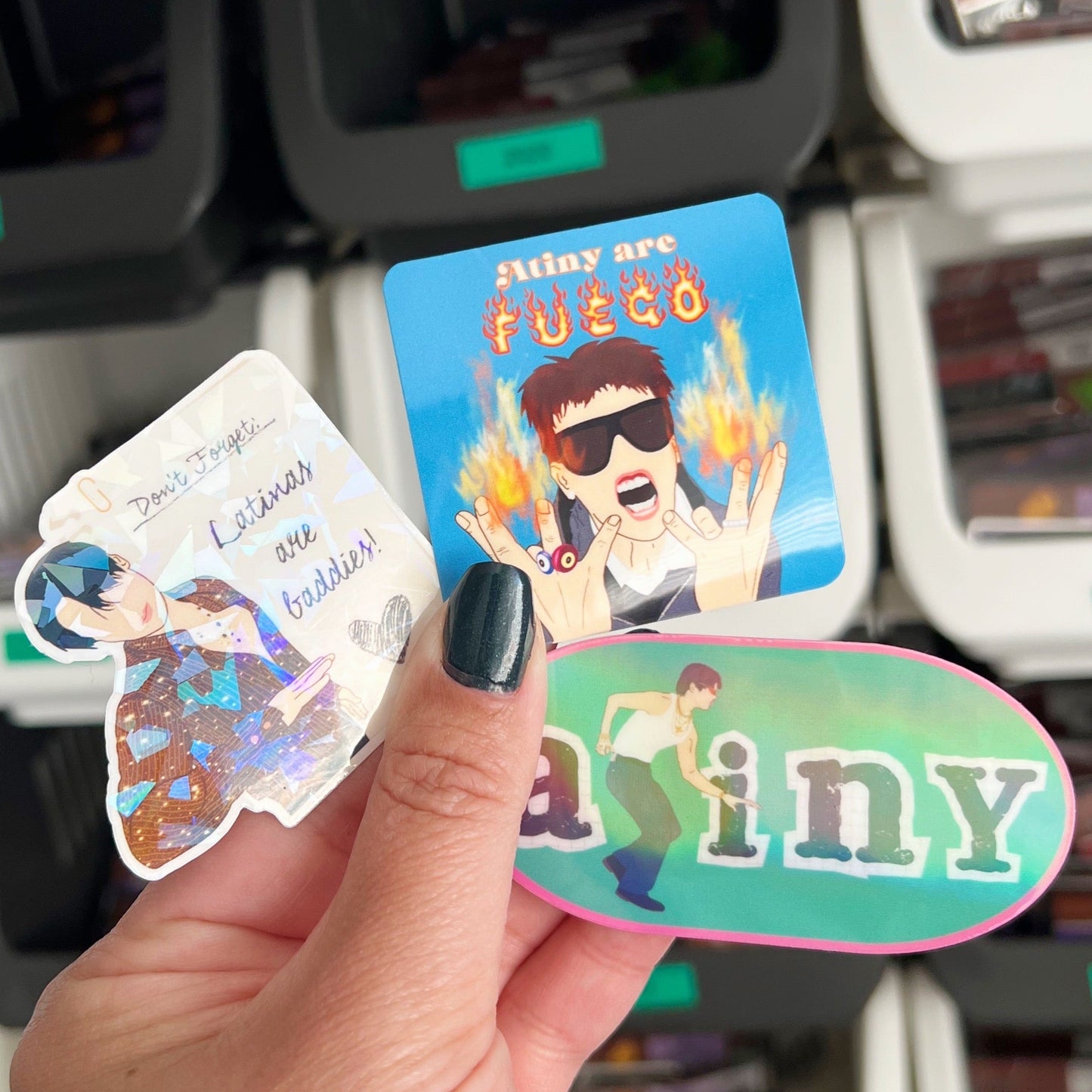 Ateez "BAD" Stickers
