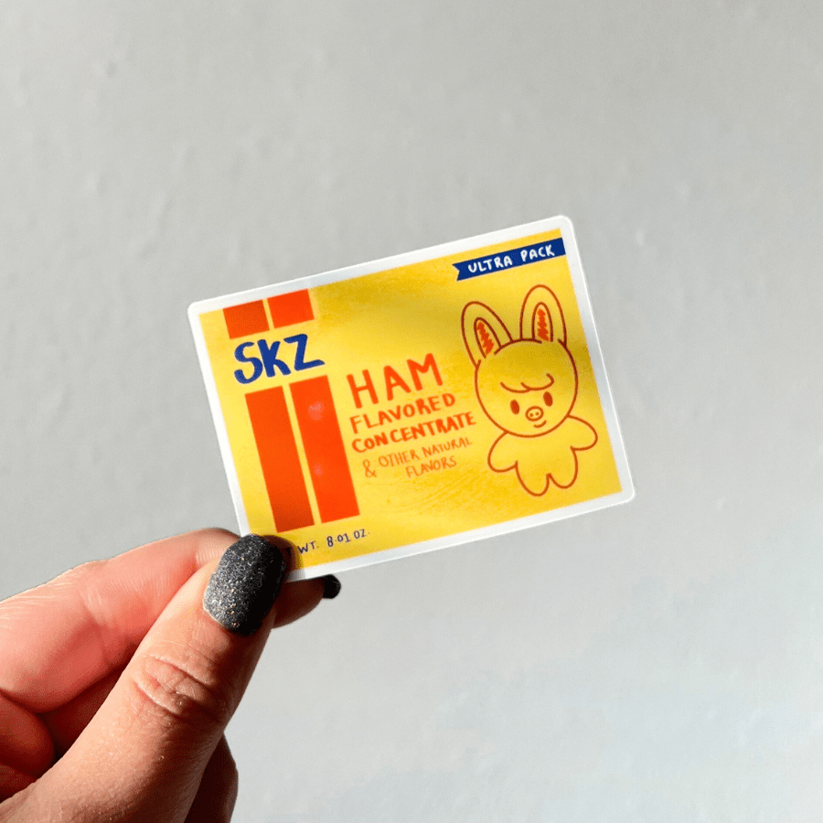 BbokAri Bouillon and Dwaekki Concentrate Vinyl Stickers