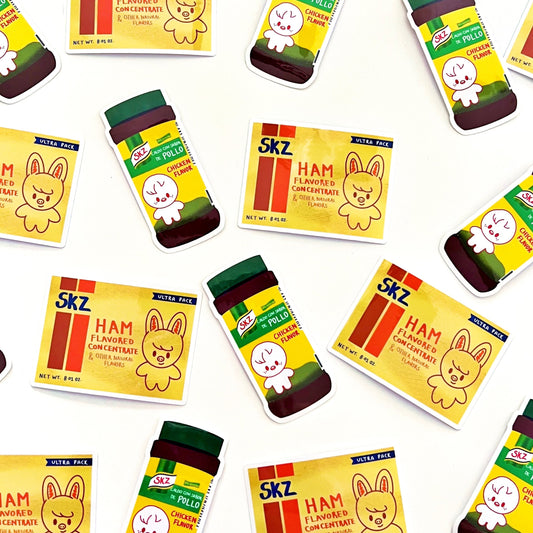 BbokAri Bouillon and Dwaekki Concentrate Vinyl Stickers