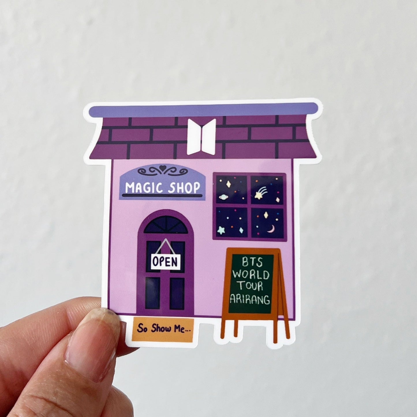 BTS Arirang Tour Vinyl Stickers