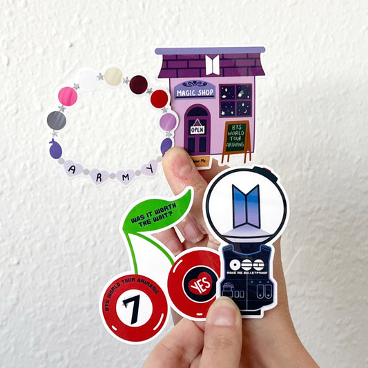 BTS Arirang Tour Vinyl Stickers