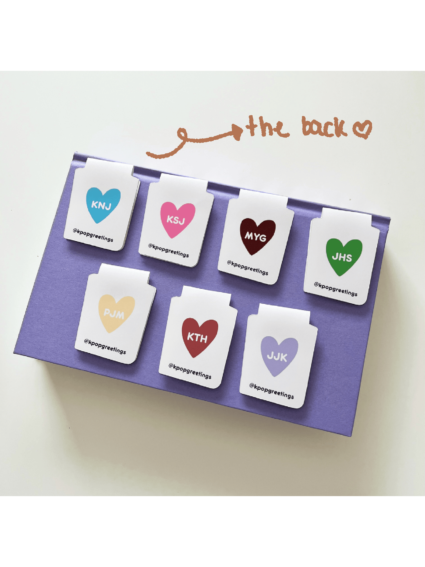 BTS as Romance Book Tropes Magnetic Bookmarks