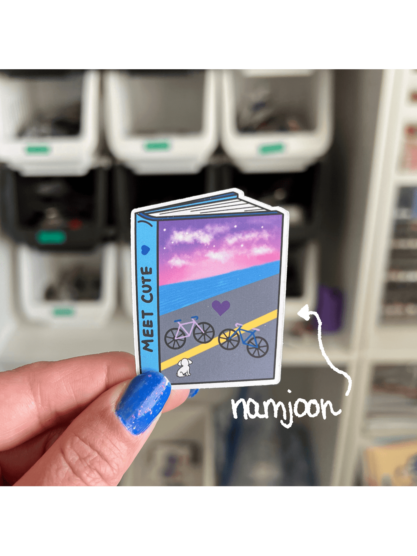 BTS as Romance Book Tropes Vinyl Sticker Pack