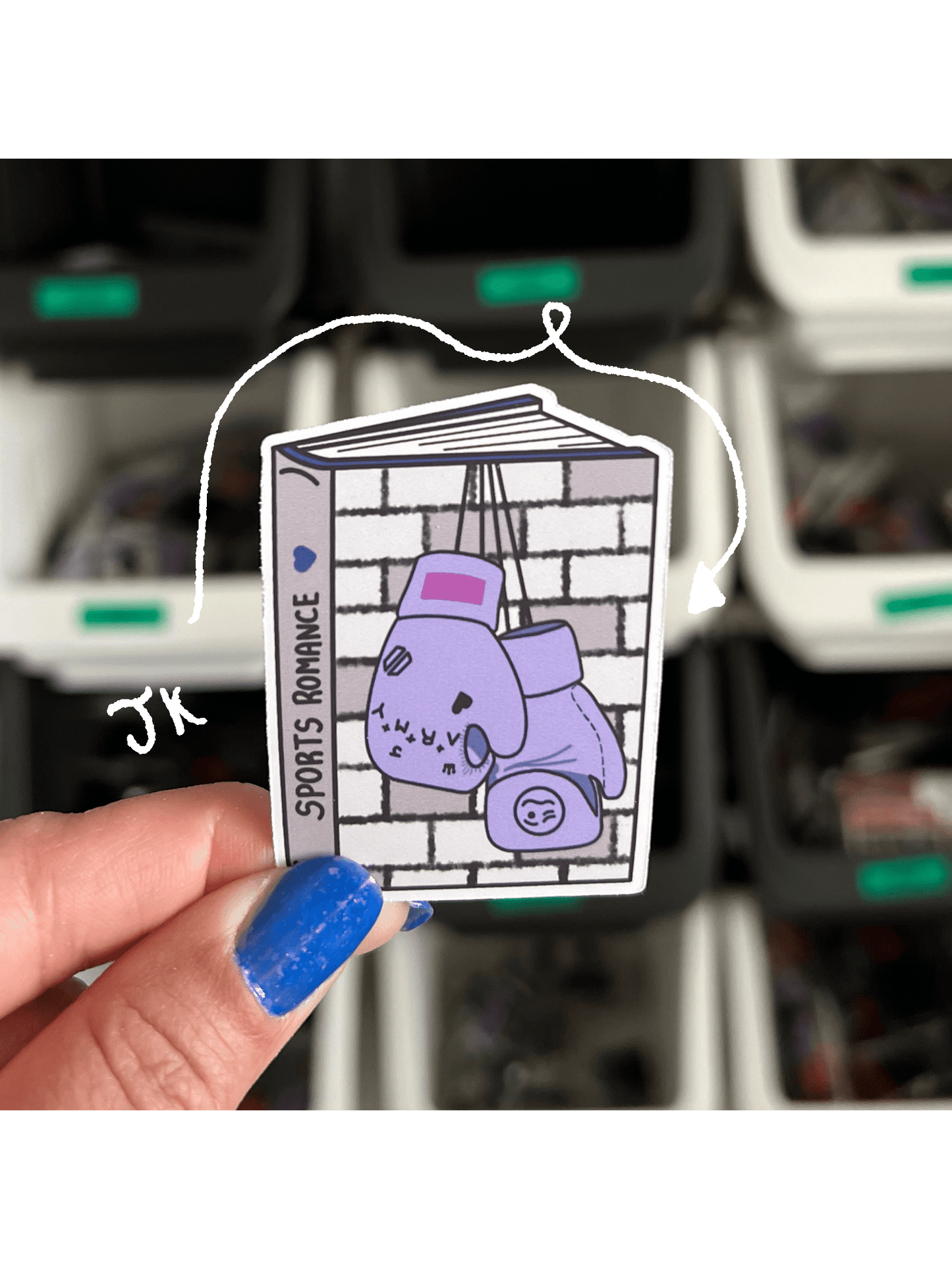 BTS as Romance Book Tropes Vinyl Sticker Pack