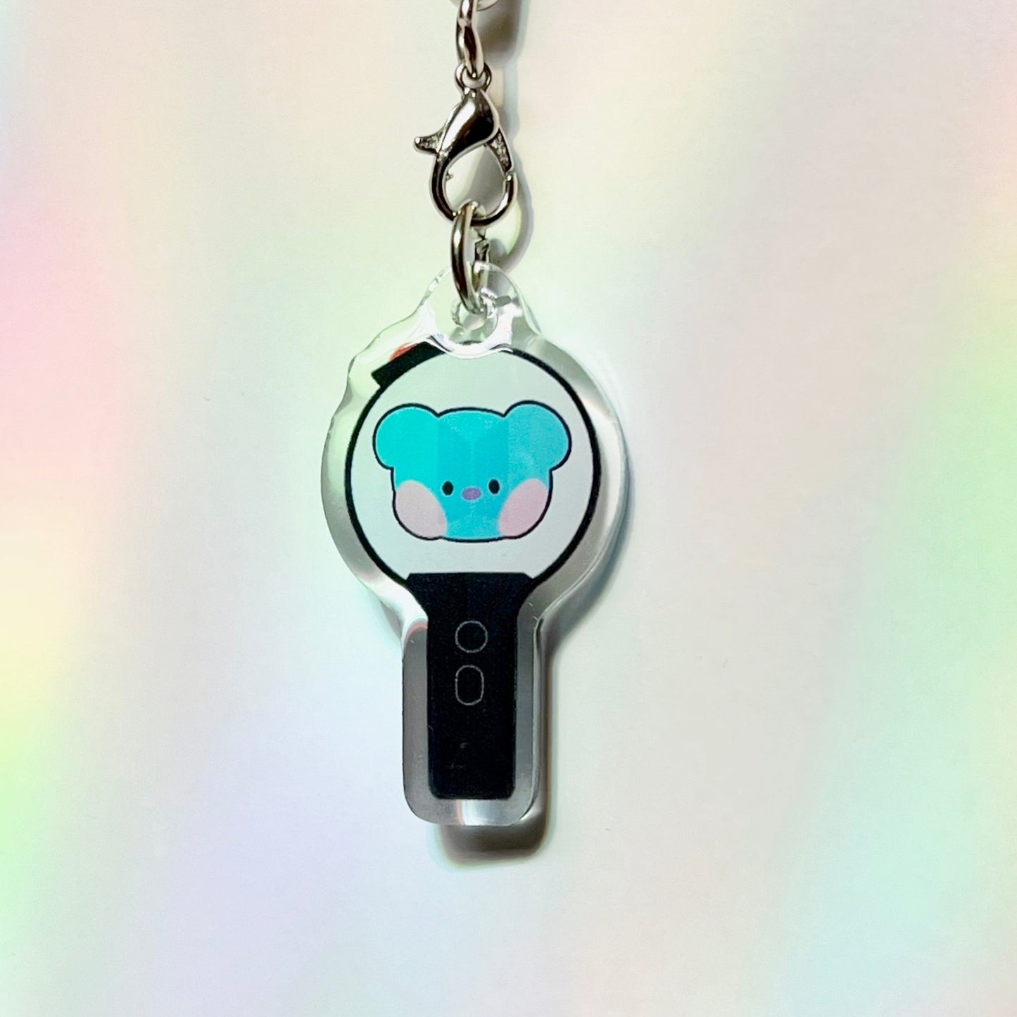 BTS Cute Light Stick Phone Charms