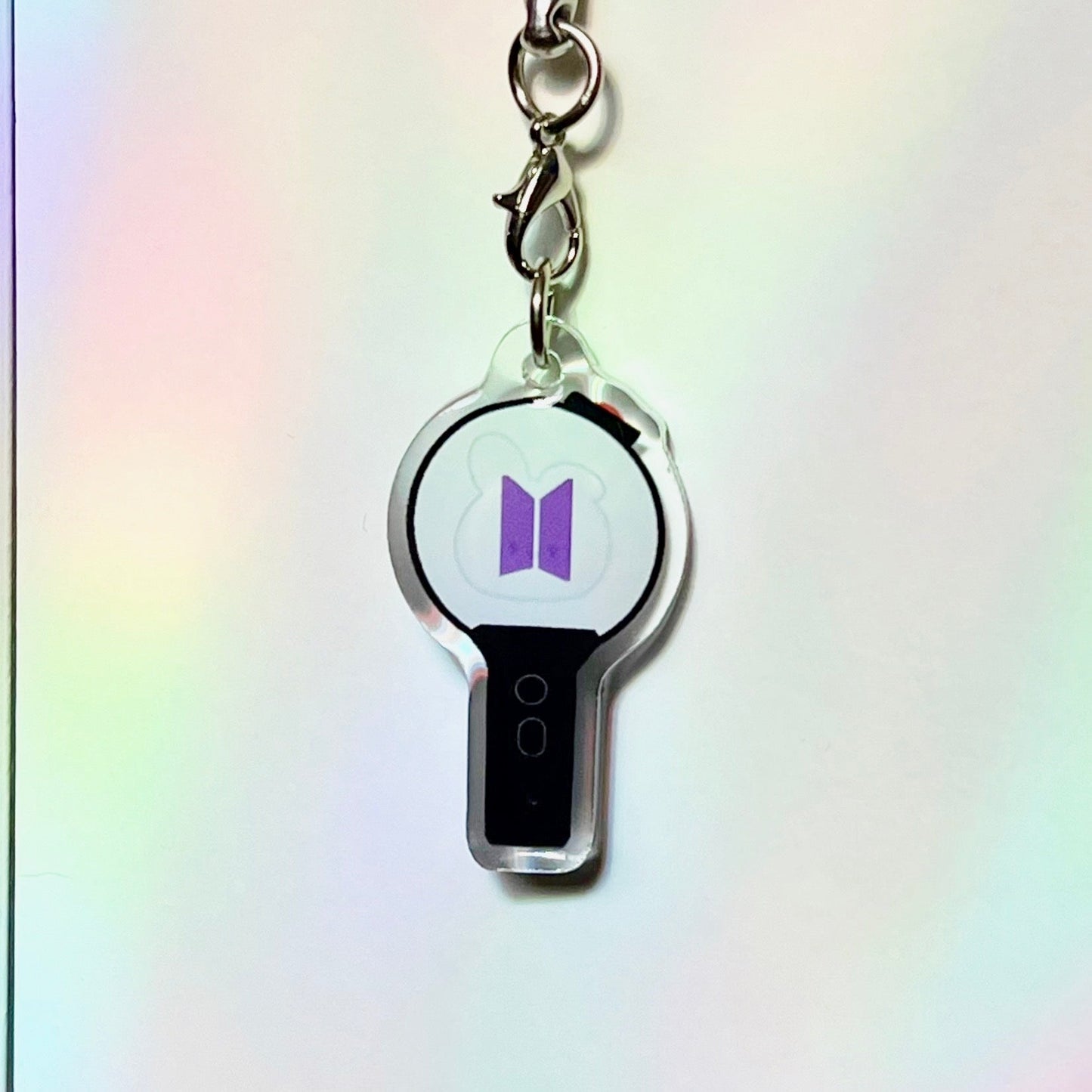 BTS Cute Light Stick Phone Charms