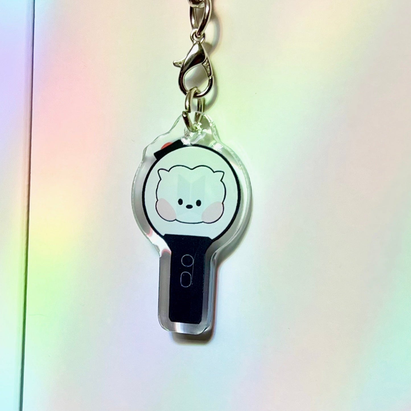 BTS Cute Light Stick Phone Charms