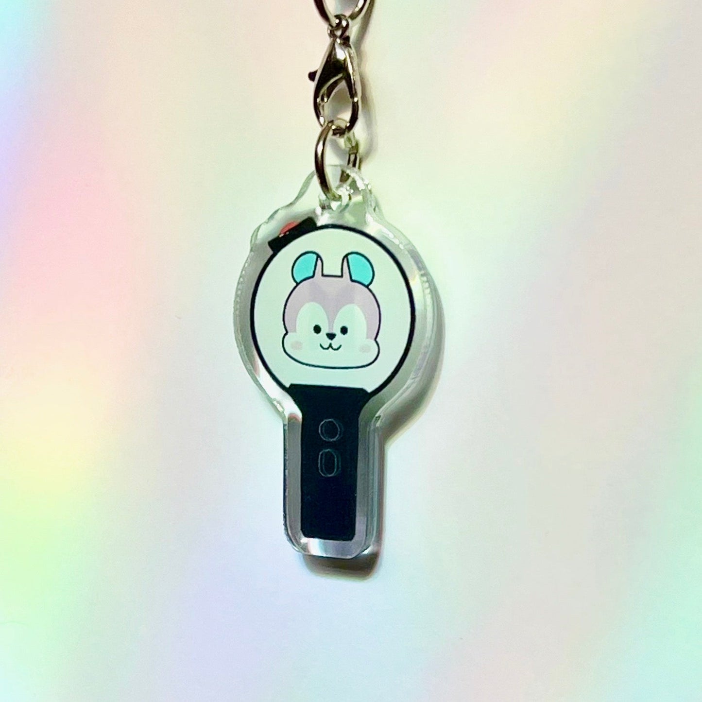 BTS Cute Light Stick Phone Charms