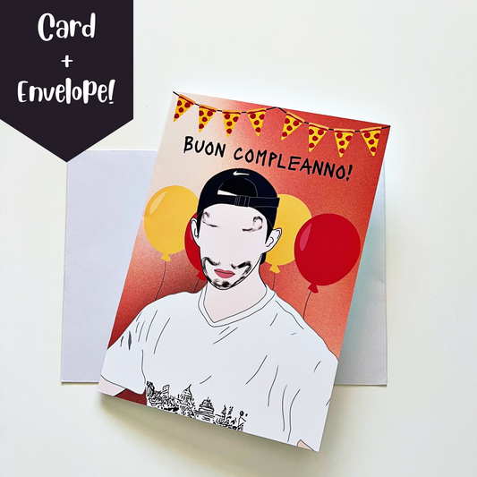DK "Buon compleanno!" Birthday Card with Envelope
