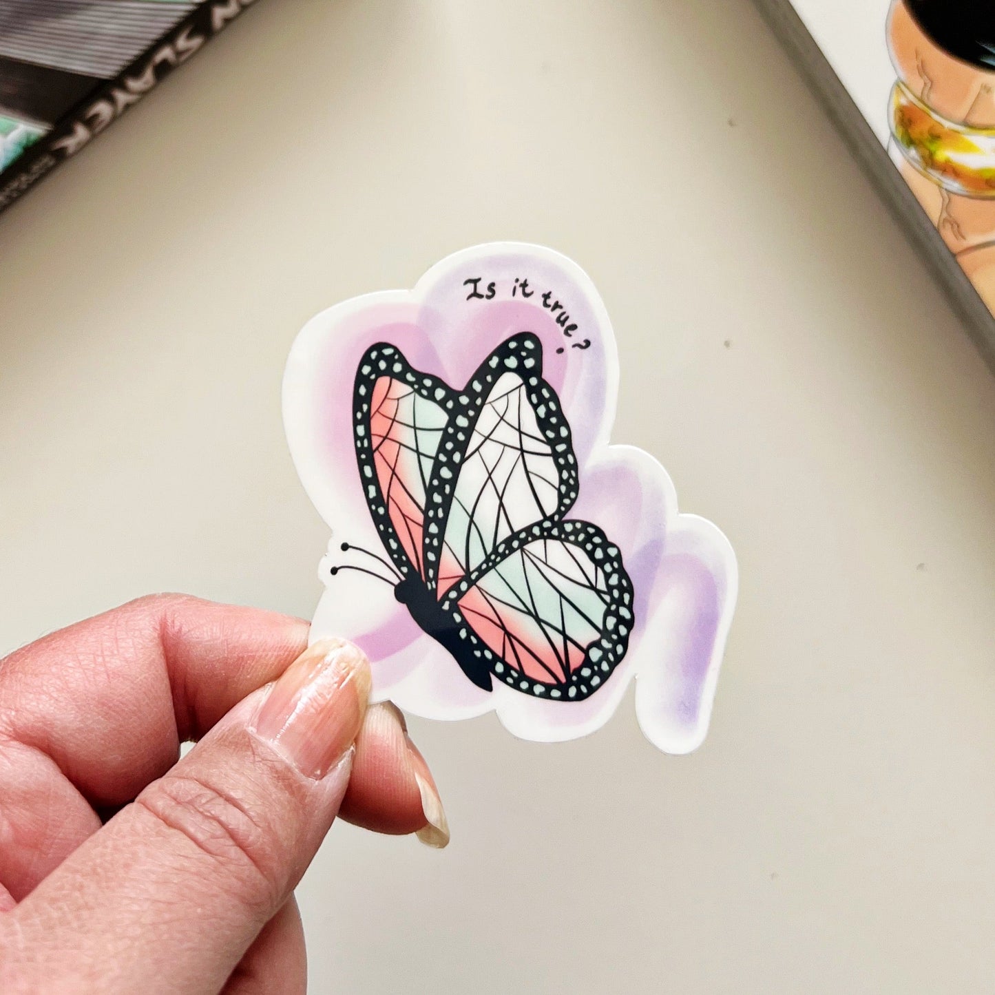 Demon Slayer x Bangtan Vinyl Stickers