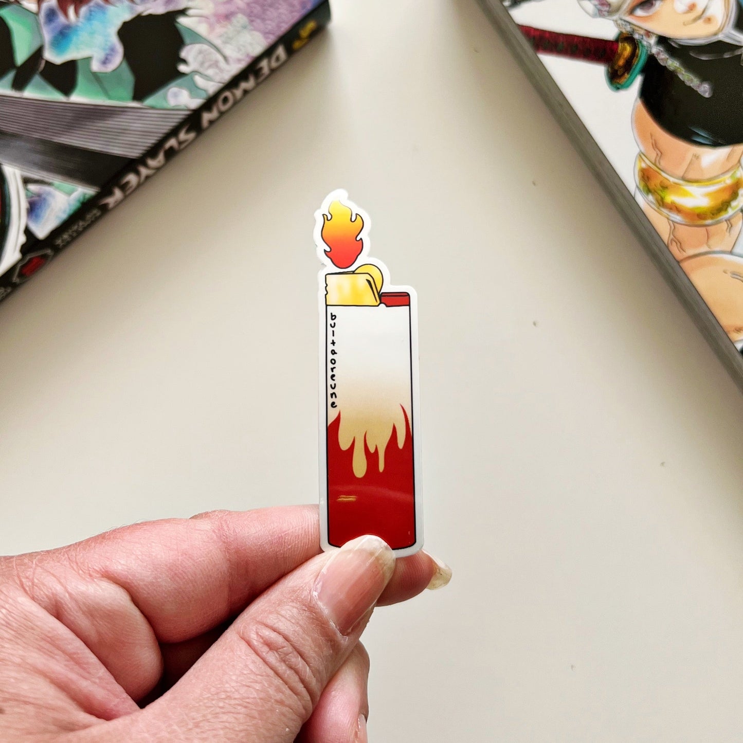 Demon Slayer x Bangtan Vinyl Stickers