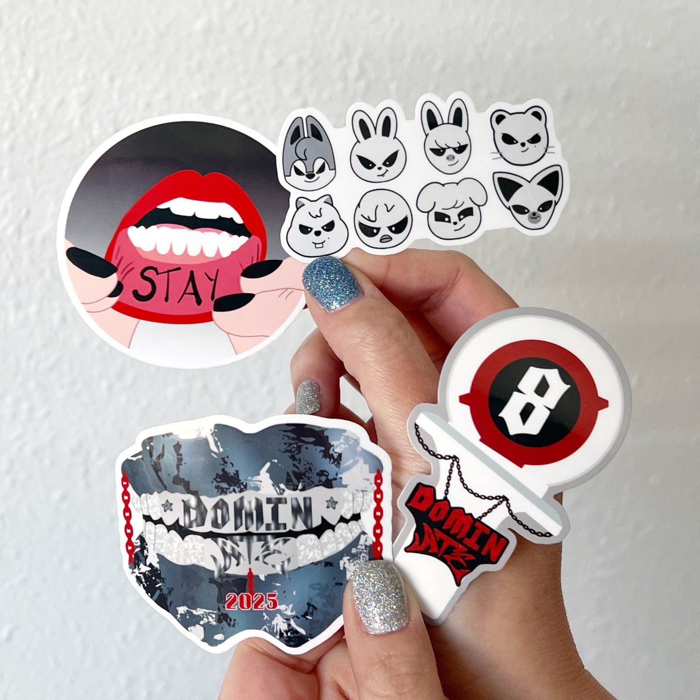 DominATE Tour Vinyl Stickers