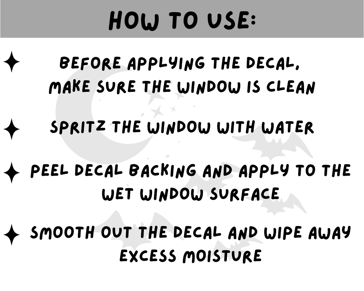 Enhypen Dark Moon Mini Window Decals (Pack of 5)