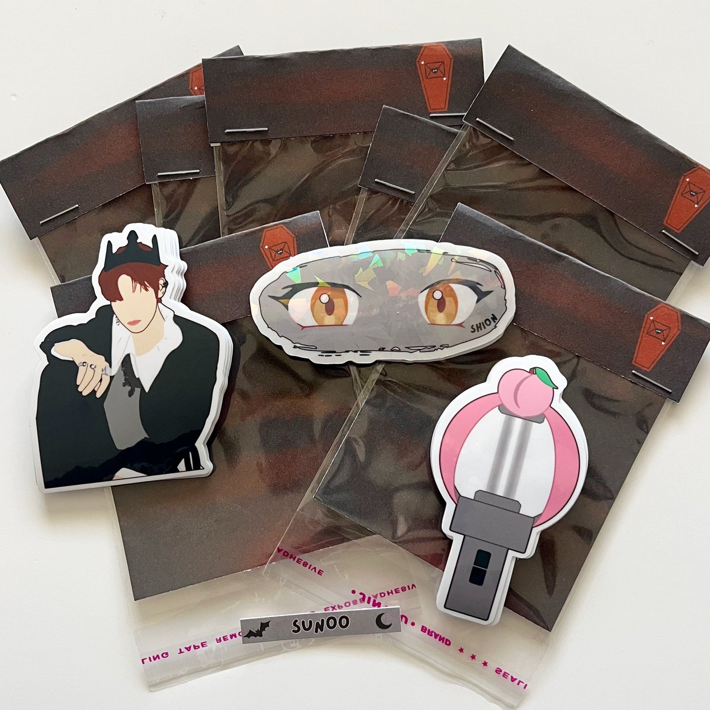 Enhypen Dark Moon Vinyl Sticker Packs