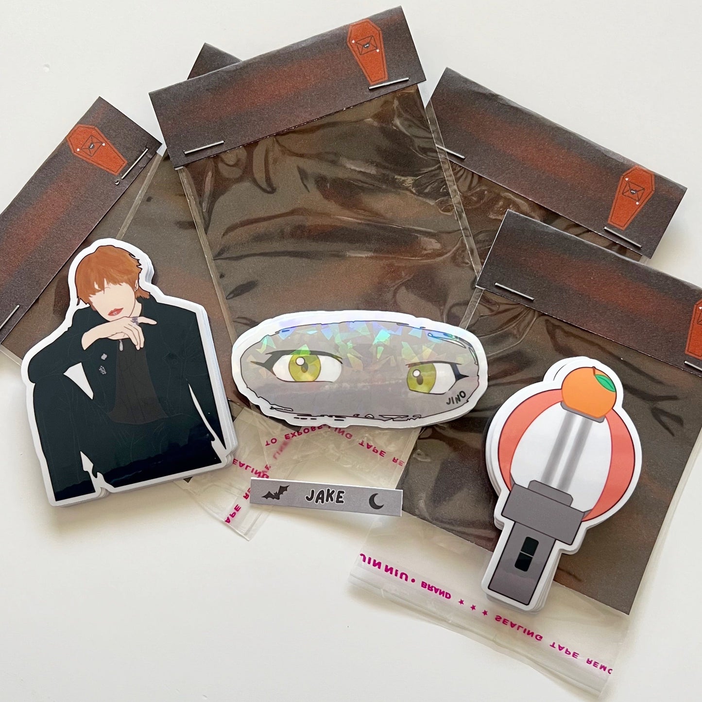 Enhypen Dark Moon Vinyl Sticker Packs