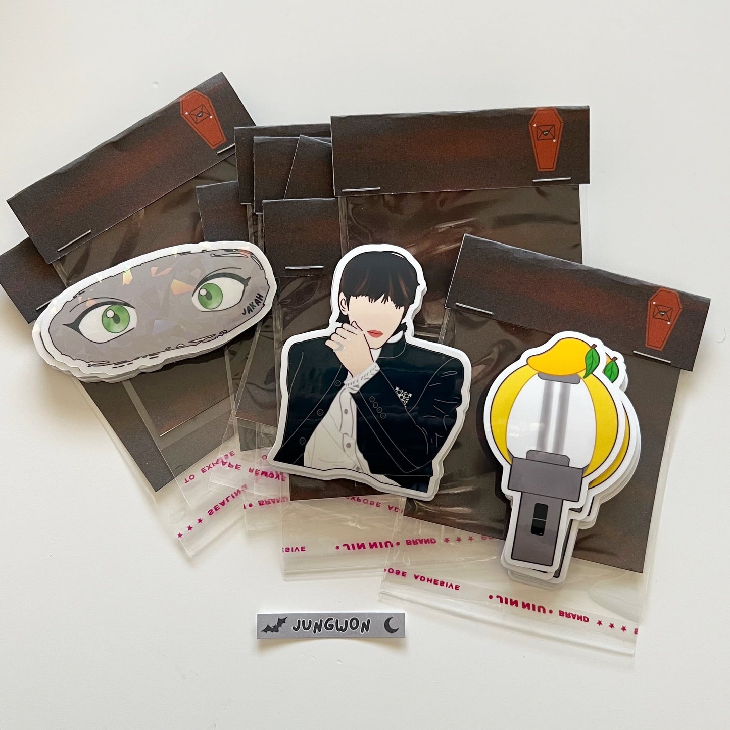 Enhypen Dark Moon Vinyl Sticker Packs