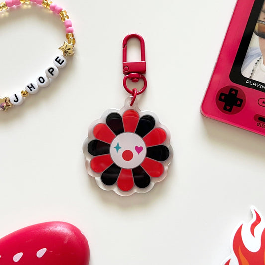 Hobicore Flower Acrylic Keychain