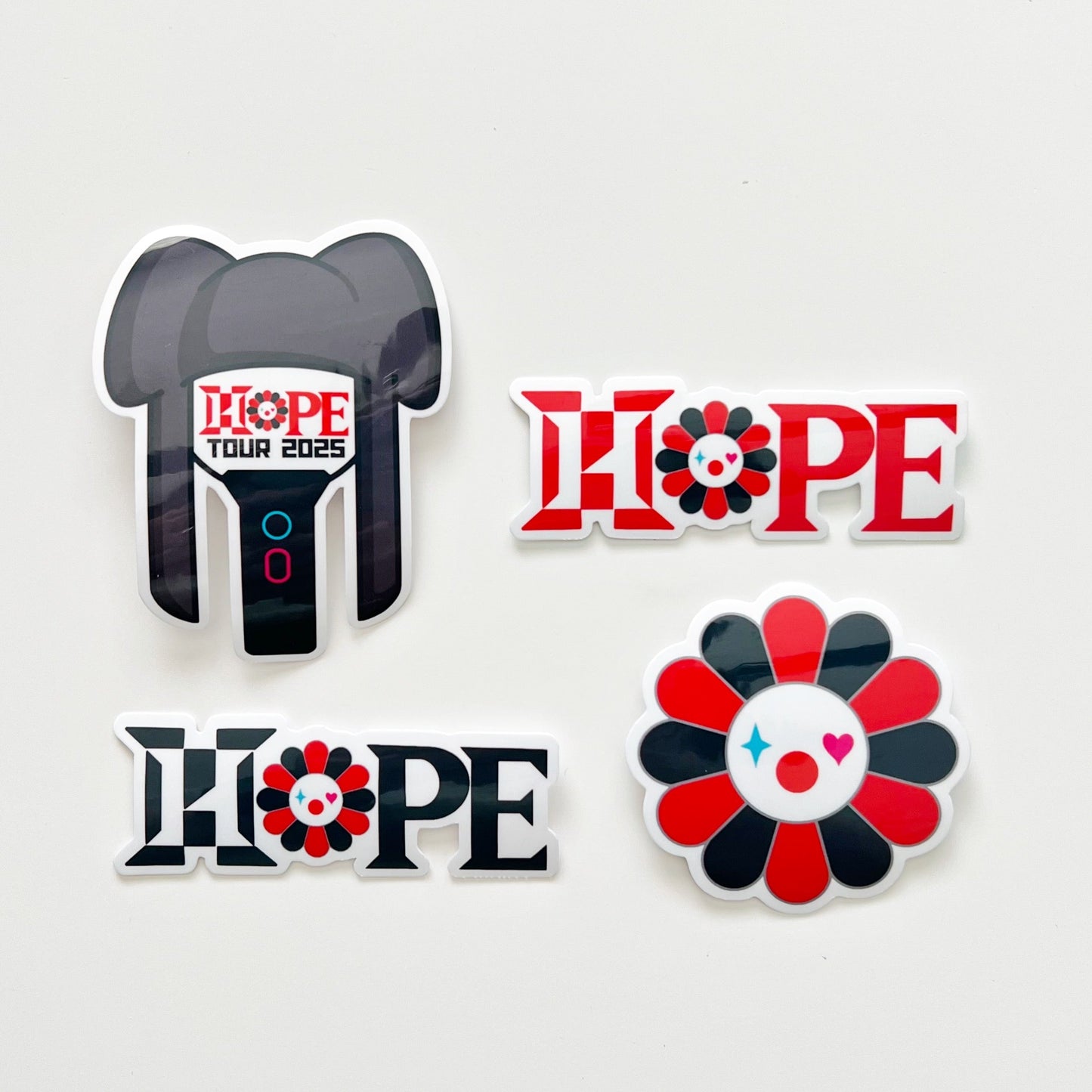Hope On The Stage Tour Vinyl Stickers