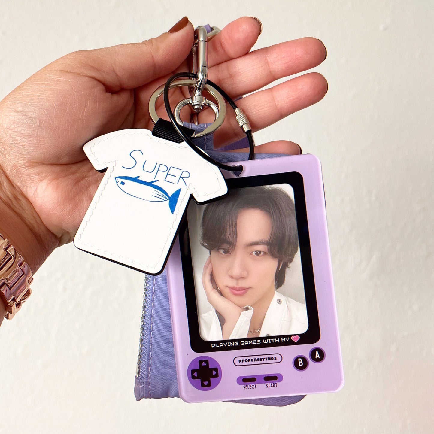 Jin Super Tuna T-Shirt Keychain