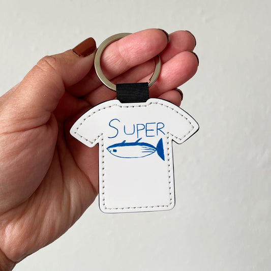 Jin Super Tuna T-Shirt Keychain