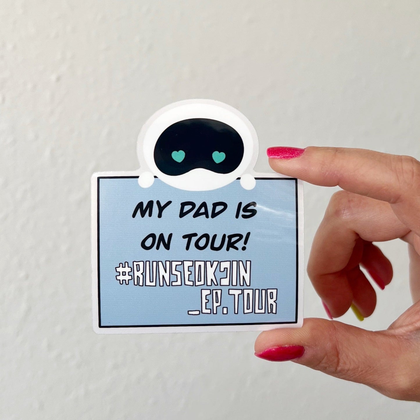 Jin Tour Vinyl Stickers