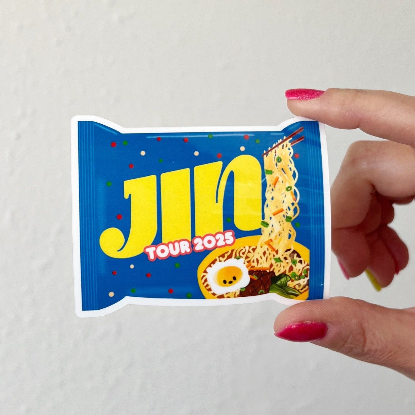 Jin Tour Vinyl Stickers