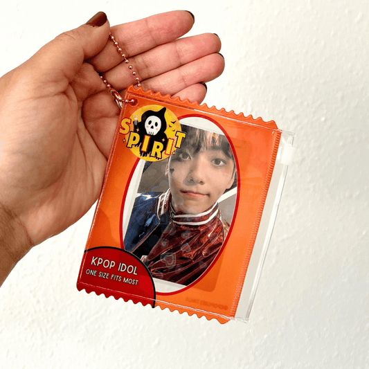 KPop Idol Spirit Halloween PVC Zipped Pouch- Photocard Holder