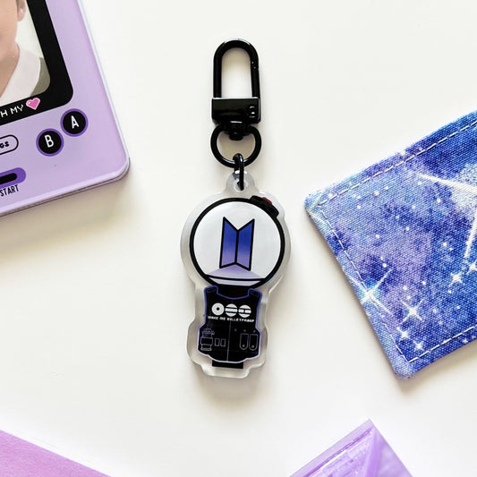 Make Me Bulletproof Acrylic Keychain