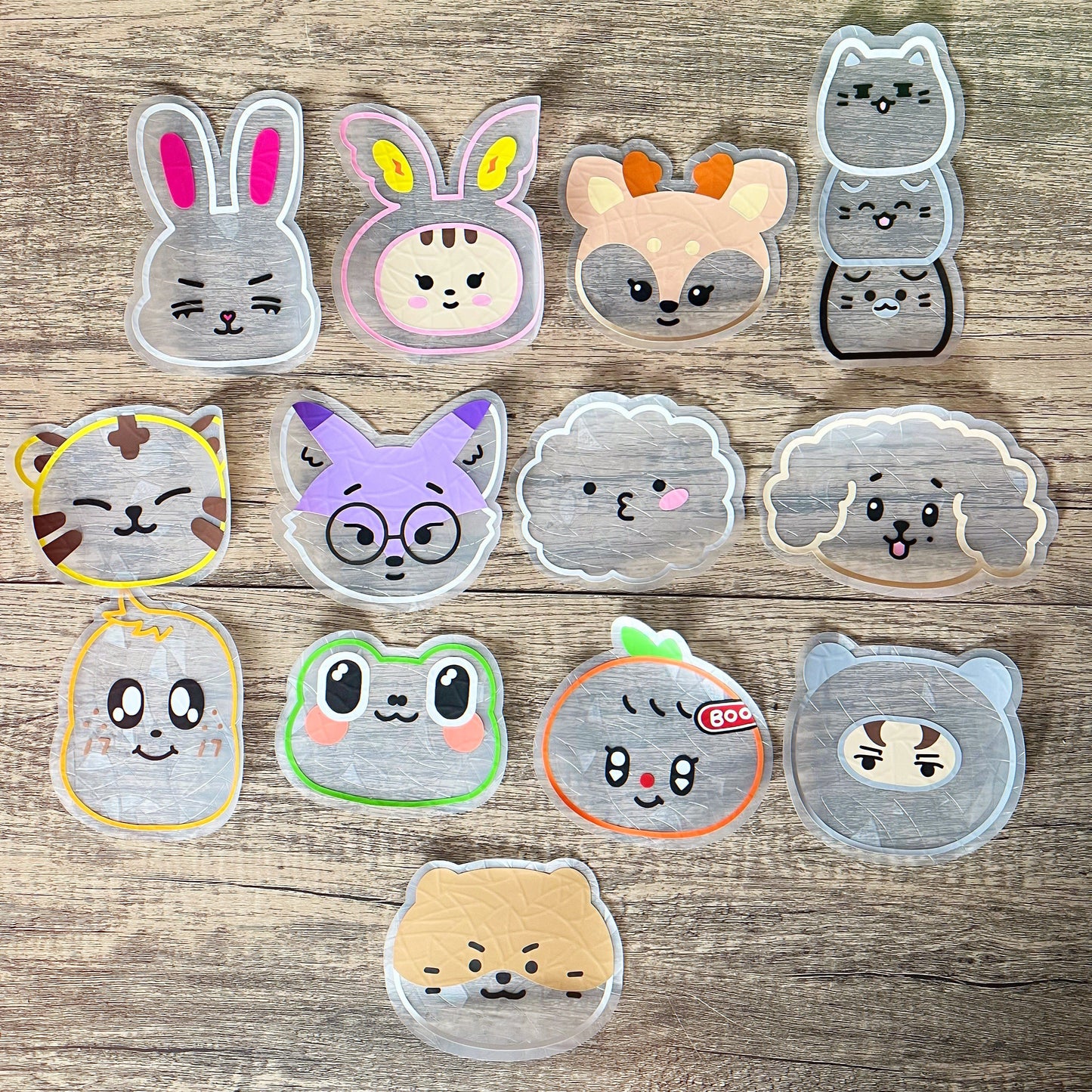 Mini Teen Suncatcher Window Decals