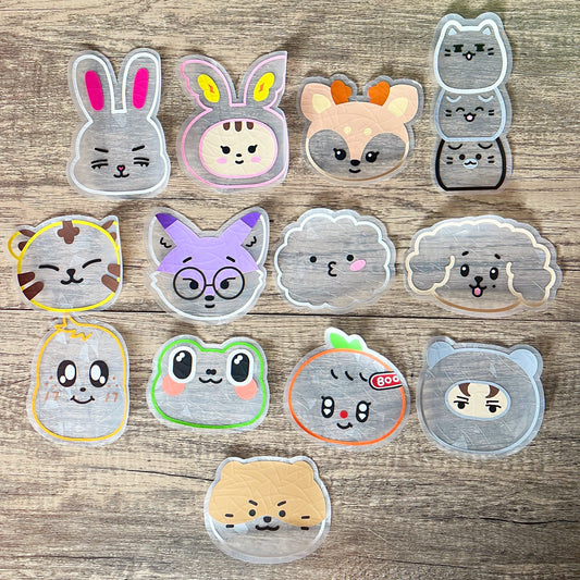 Mini Teen Suncatcher Window Decals