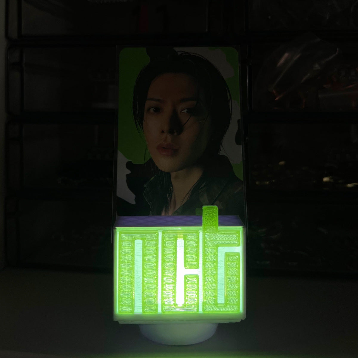 NCT Light Up Photocard Stand