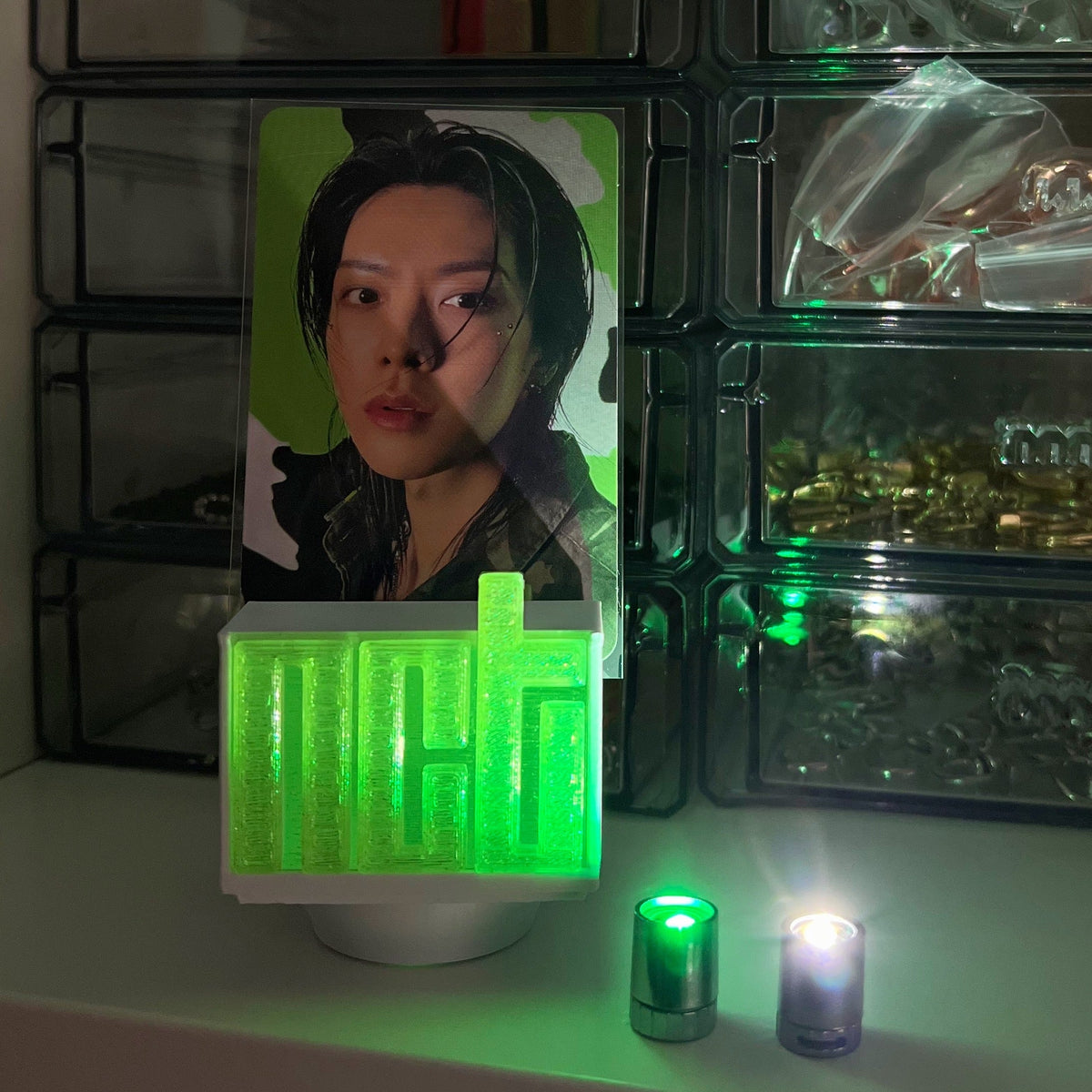 NCT Light Up Photocard Stand