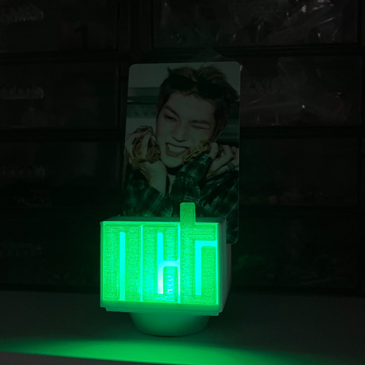 NCT Light Up Photocard Stand